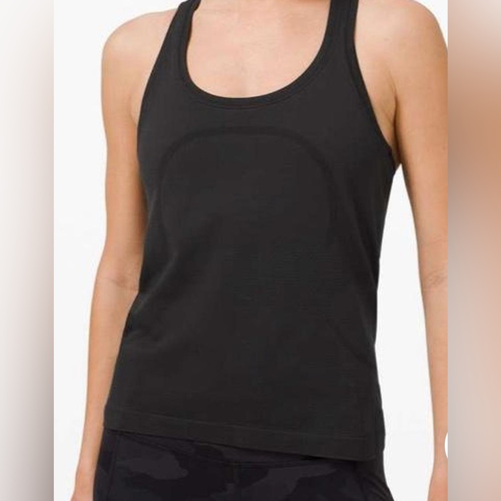 Lululemon Swiftly Tech Racerback Tank Top 2.0 Black size 6